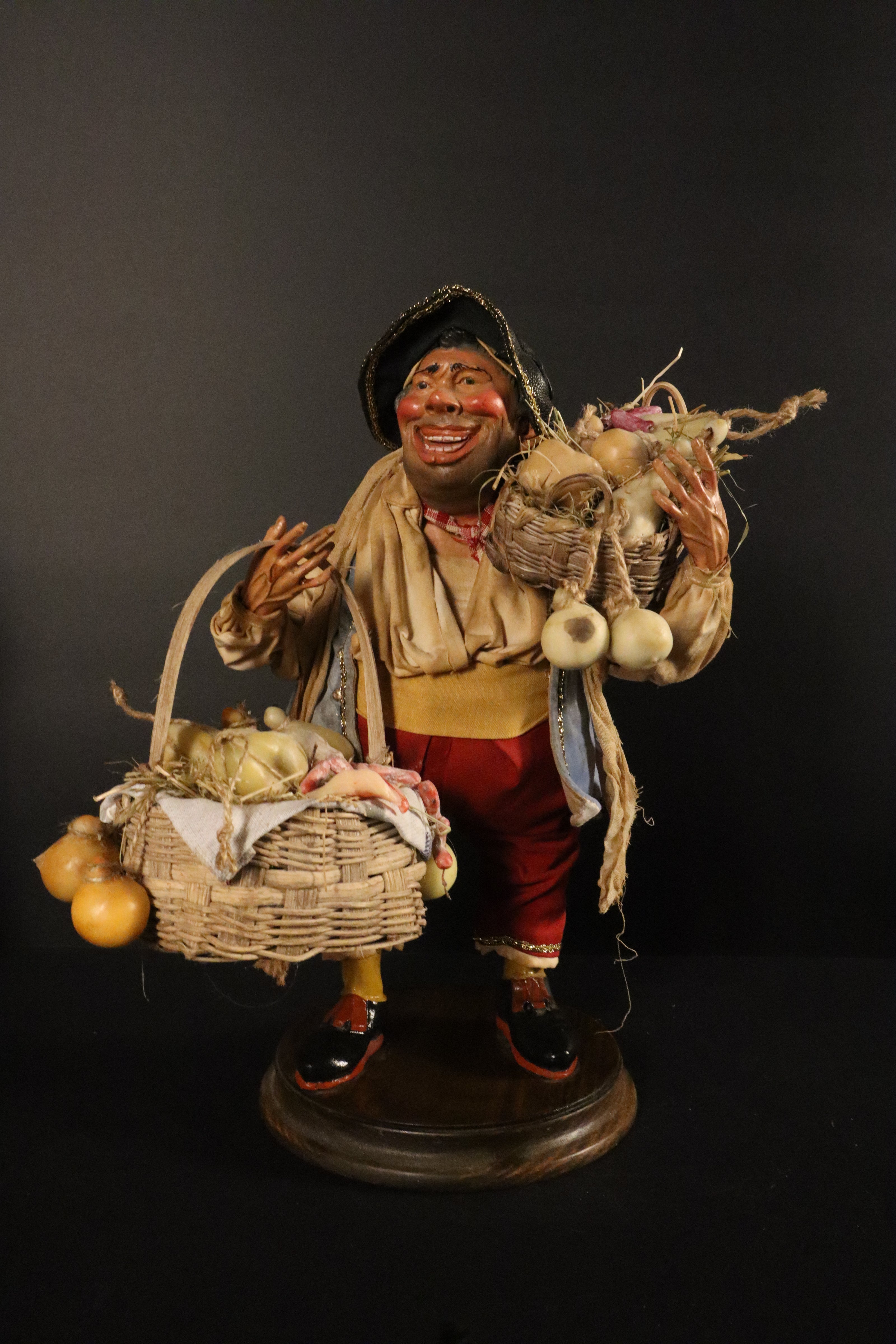 Venditore gobbo di aglio 30cm