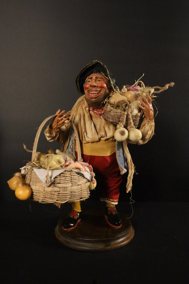 Venditore gobbo di aglio 30cm