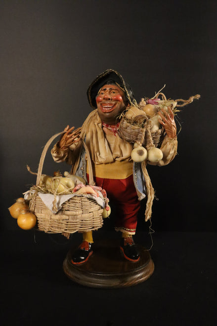 Venditore gobbo di aglio 30cm