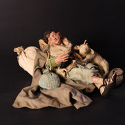 Benino piccolo con pecora 30cm