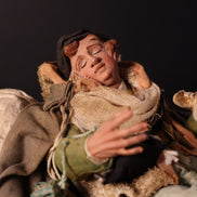 Benino piccolo con pecora 30cm