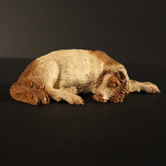 Cane che dorme per figure da 38cm