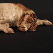 Cane che dorme per figure da 38cm