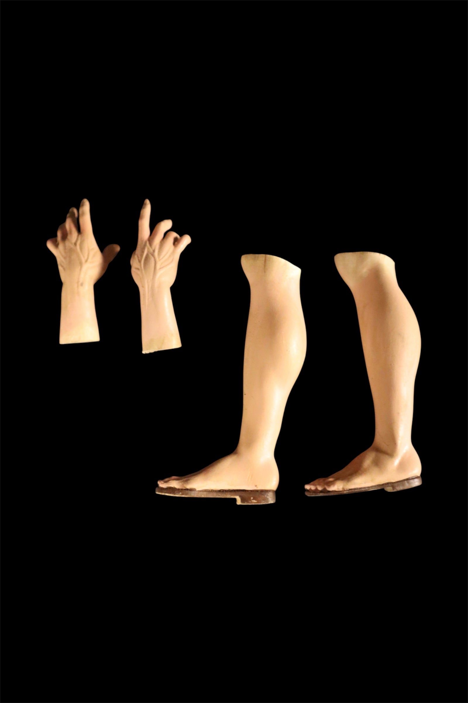 Mani e piedi in legno 30cm