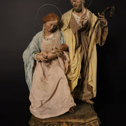 Natività 35cm base in legno