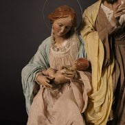 Natività 35cm base in legno