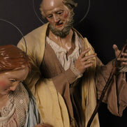 Natività 35cm base in legno