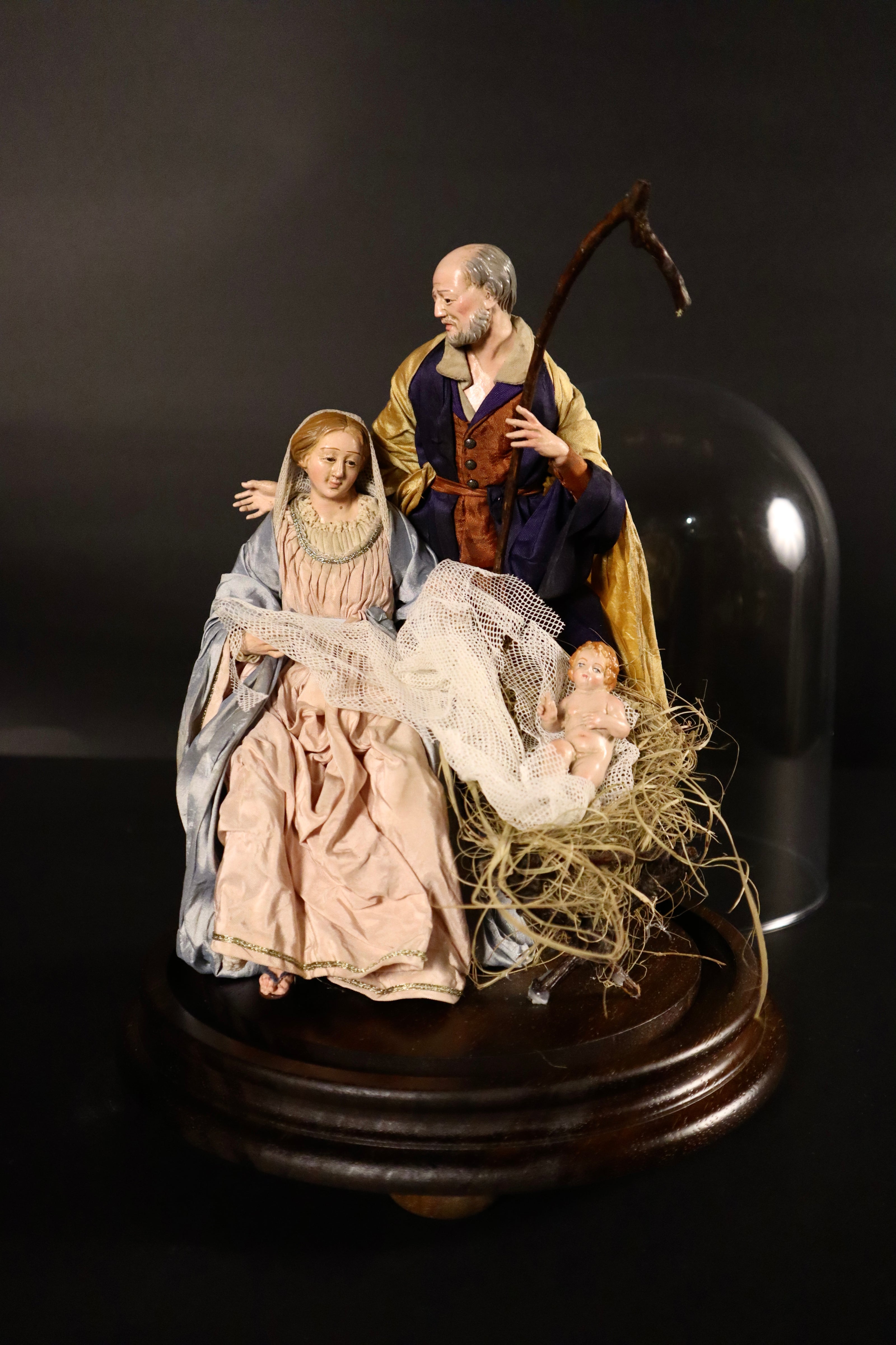 Natività in campana 20_30cm