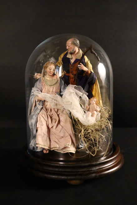 Natività in campana 20_30cm