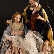 Natività in campana 20_30cm