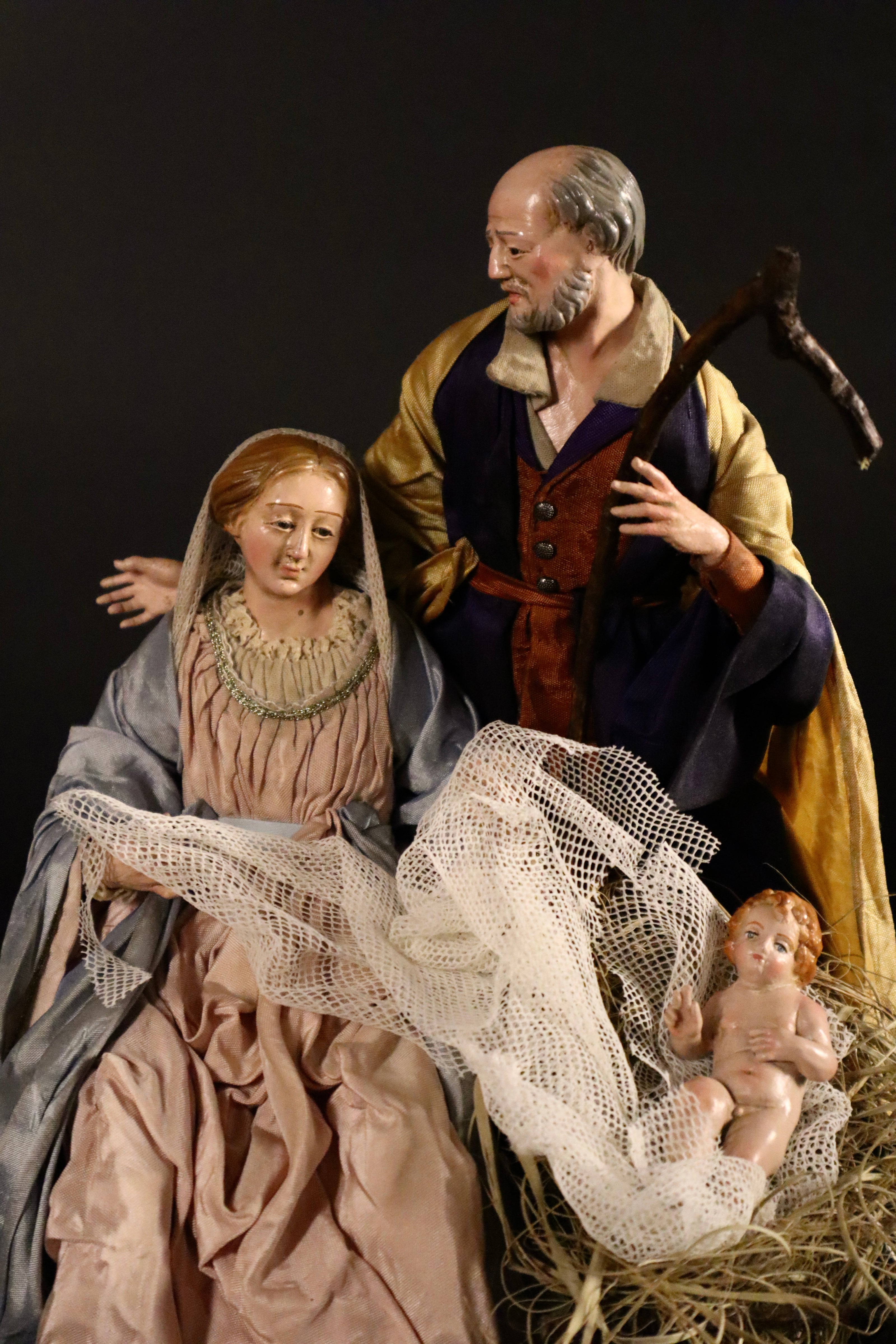 Natività in campana 20_30cm