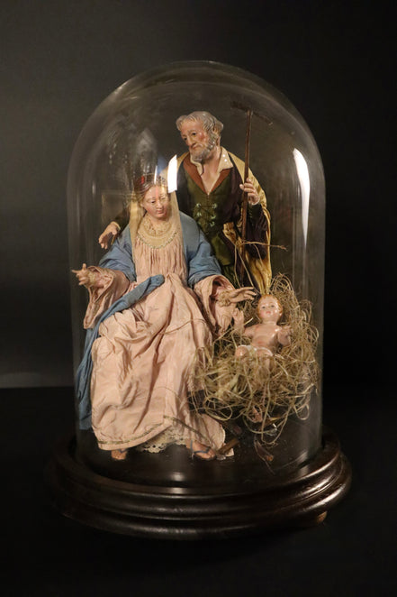 Natività in campana 27cm