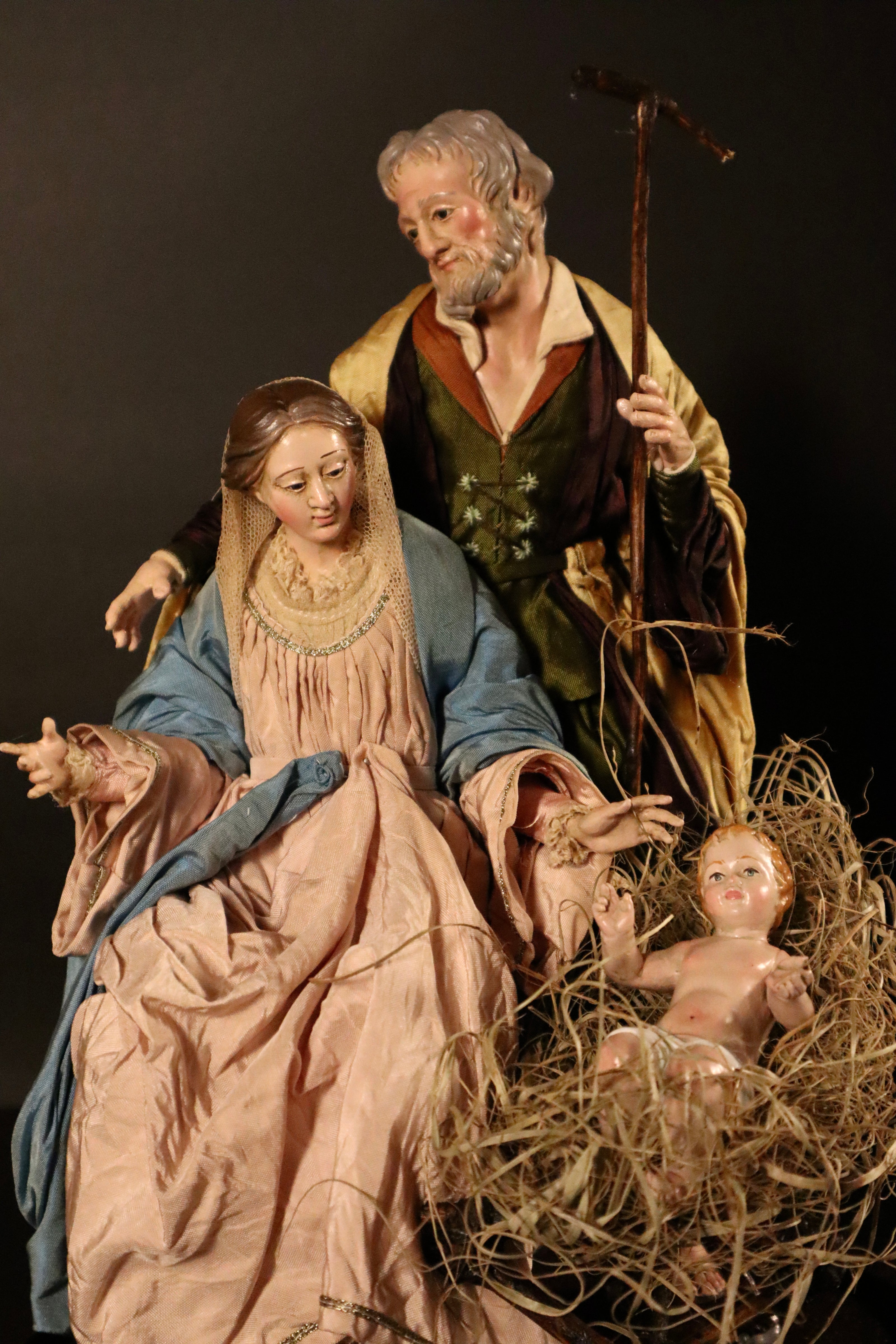 Natività in campana 27cm