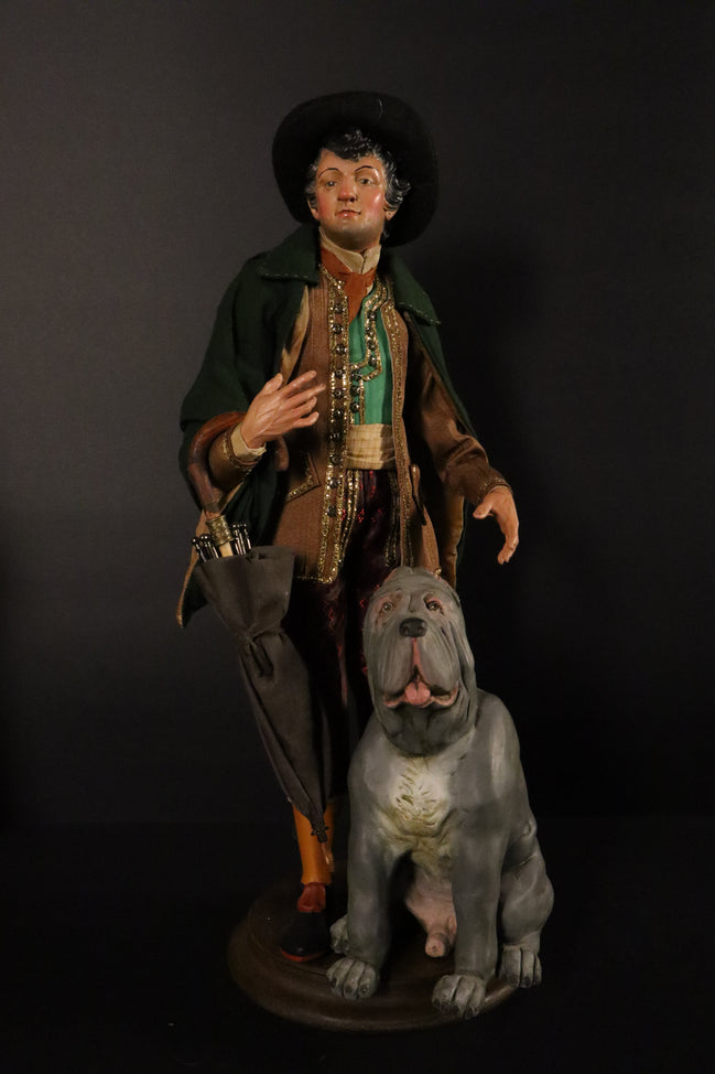 Nobile con cane