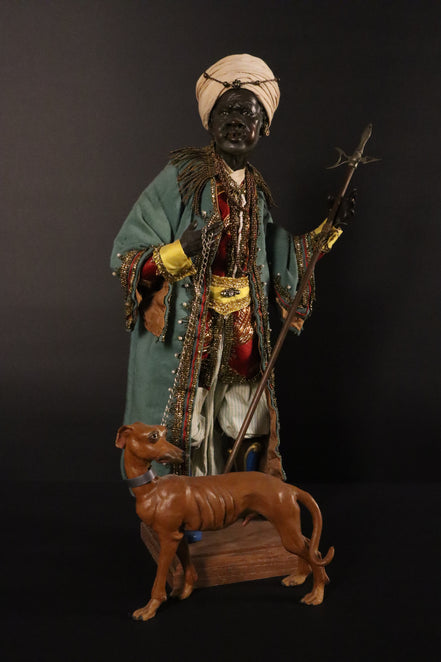 Orientale con levriero 38cm