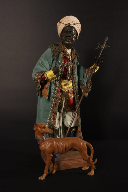 Orientale con levriero 38cm