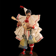 pulcinella con mandolino cm 30