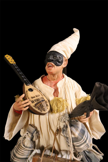 Pulcinella dello sfratto cm 38