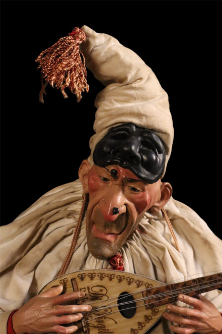pulcinella senza maschera  35cm