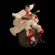 Pulcinella su bottee cm25