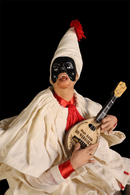 Pulcinella su bottee cm25