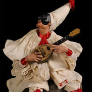 Pulcinella su bottee cm25