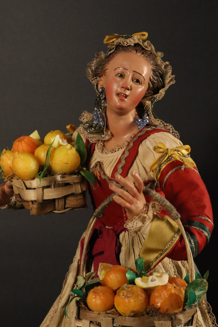 Venditrice di arance