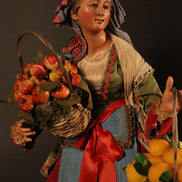 Venditrice di frutta